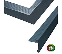 Selecteer Aluminium daktrim-set antraciet Loya