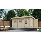 Garage 3352M Interflex 520x330cm met plat dak