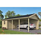 Houten carport berging Ever 770x430cm Tuindeco