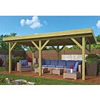 Prieel Modern rechthoek 592x340cm