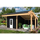 Lariks Douglas Kapschuur Markelo met zwarte wanden DHZ bouw 600x400cm