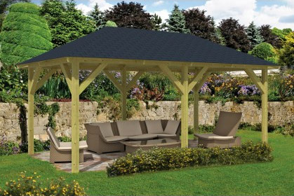 Tent als carport