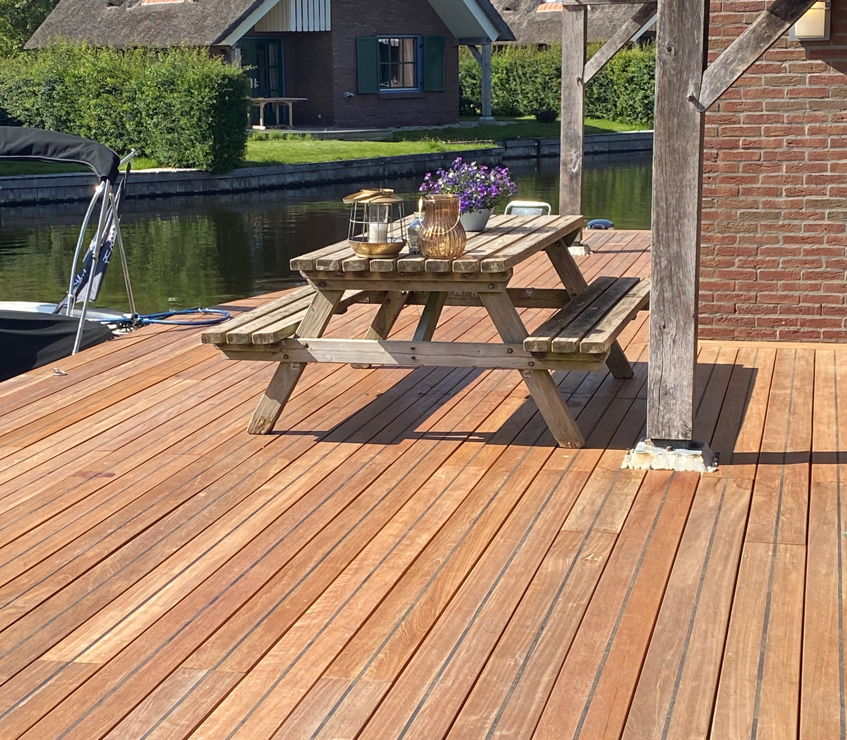 Lief Officier sla Mooie composiet planken voor uw terras? Tuindomein al 20 jaar!