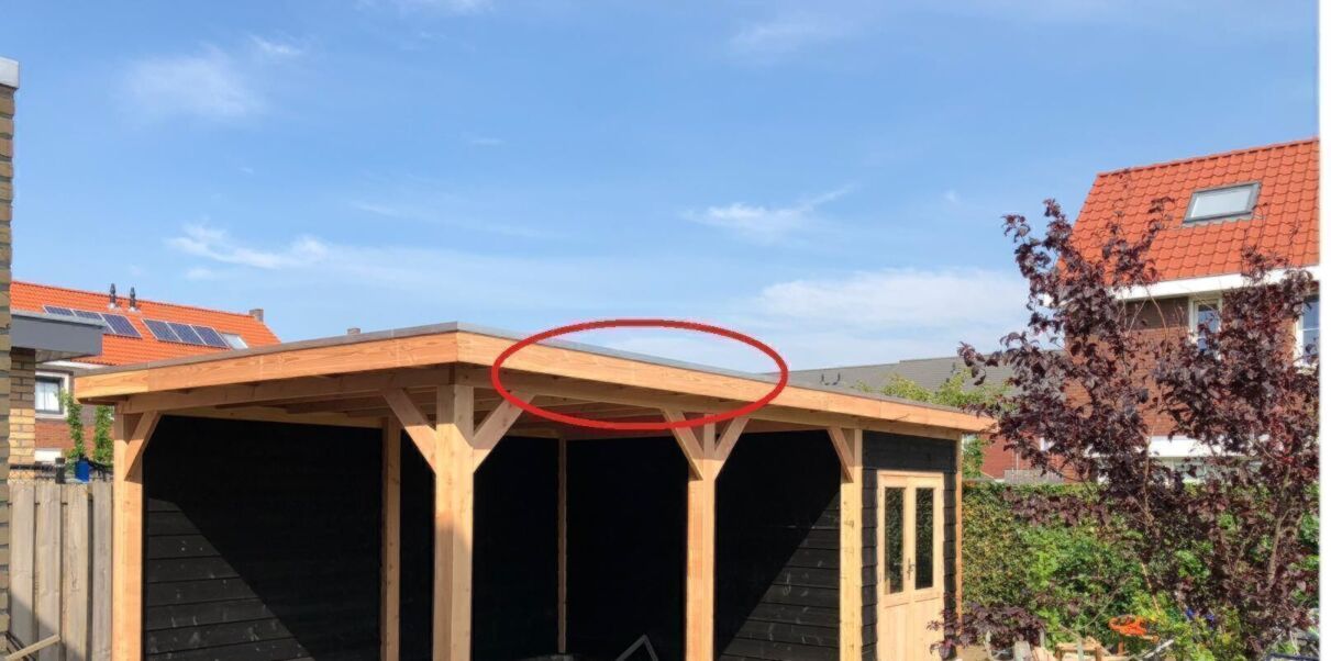Zelf een overkapping met plat dak samenstellen